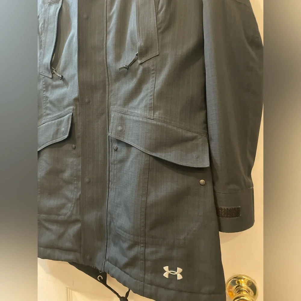 Under Armour Black Jacket with infarred Lining - Picture 2 of 6